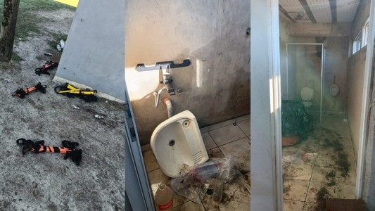 Robo en Cosmos Fútbol Club: saquearon el predio de Recreo y causaron graves destrozos