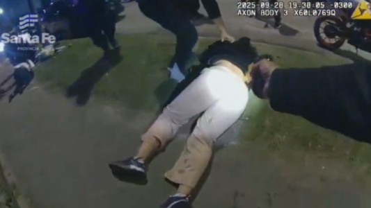 En Rosario se dio el uso de la pistola Taser por primera vez