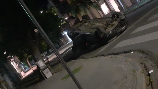 Fuerte accidente en la esquina de San Jerónimo y Obispo Gelabert