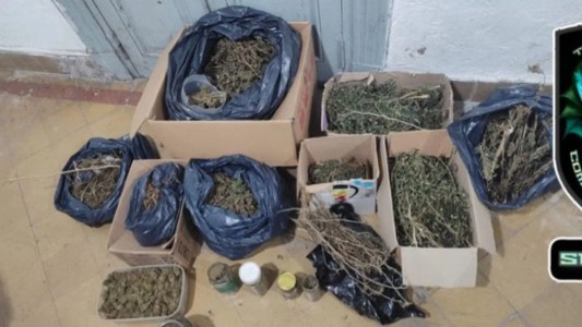 Una denuncia por violencia de género terminó en un secuestro de drogas en barrio Centenario