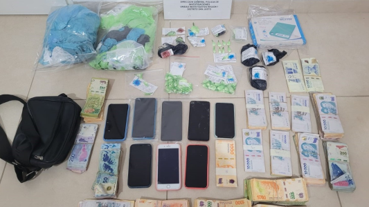 Venta de drogas: 12 personas detenidas en San Justo y Videla