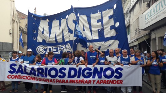 AMSAFE adhiere a la jorna de lucha nacional decretada para este miércoles