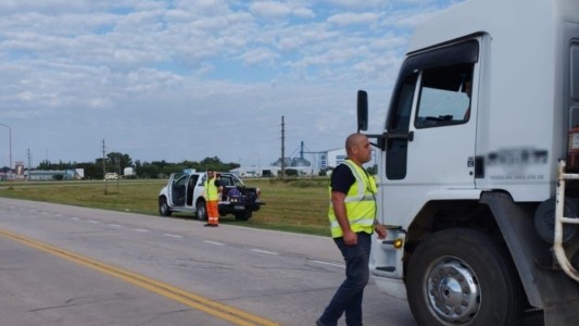 Un camionero fue detenido tras confesar que había consumido cocaína antes de conducir