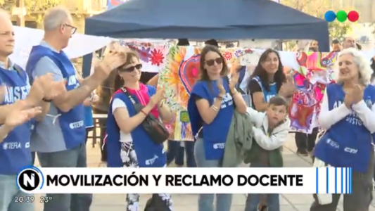 Amsafé se sumó a la jornada nacional de protesta docente