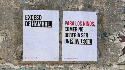 Estudiantes de la UNL lanzaron campaña para visibilizar la desnutrición infantil