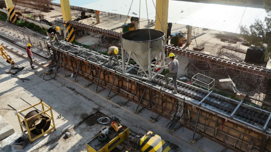 Nuevo Puente Carretero: las primeras vigas llegarían antes de fin de mes