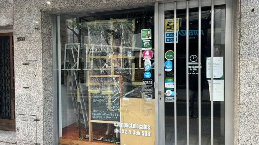 Otro comercio fue vandalizado en el centro de la ciudad