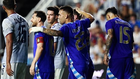 Argentina goleó 6 a 0 a una muy débil Puerto Rico