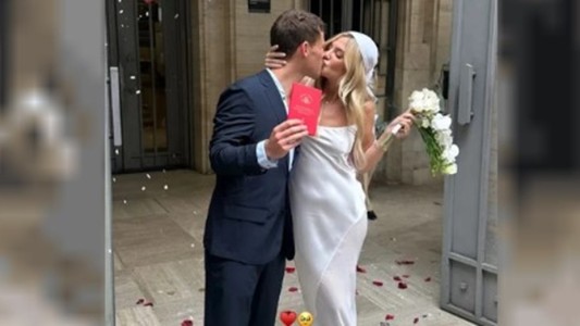 Se casó el Peque Schwartzman con Eugenia De Martino