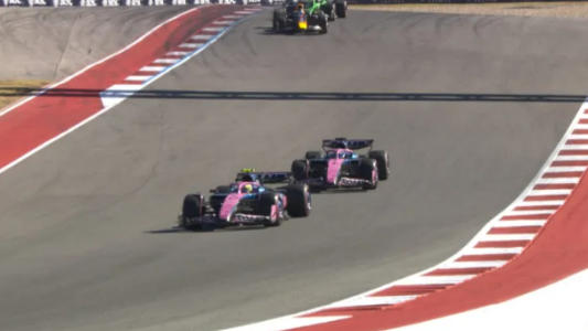 Colapinto desobedeció órdenes y cerró el GP de Estados Unidos con una maniobra rebelde