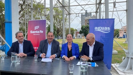 Firmaron el acta de inicio de la obra de rehabilitación del colector cloacal general