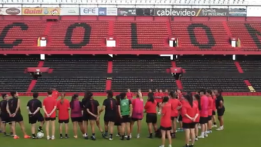 Histórico: el fútbol femenino de Colón jugará por primera vez en el estadio Brigadier López