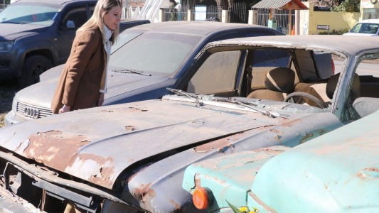 Retiran vehículos de la comisaría 3ra de Santa Fe