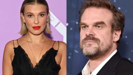 Millie Bobby Brown denunció por acoso y hostigamiento a su compañero de elenco David Harbour