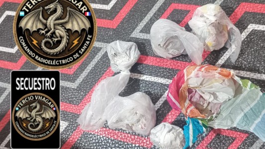 Detuvieron a un joven que tiraba droga con una gomera