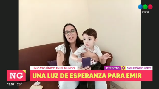 Un caso único en el mundo: una luz de esperanza para Emir