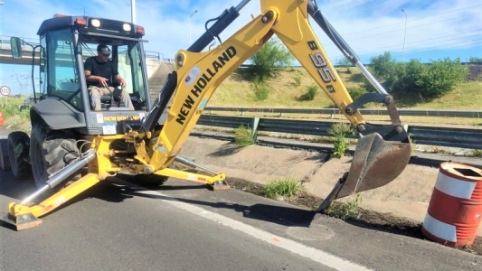 Vialidad Nacional reemplazó barandas y reforzó la seguridad en la Ruta Nacional 168