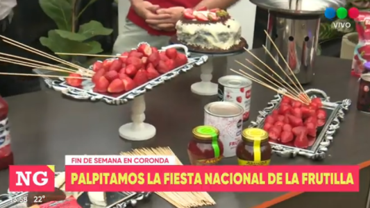 Coronda se prepara para la Fiesta Nacional de la Frutilla