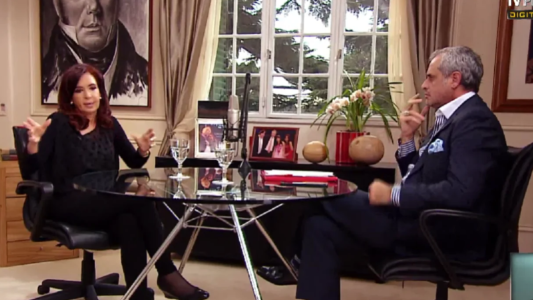 Jorge Rial contó qué le dijo Cristina Kirchner sobre su baile en el balcón