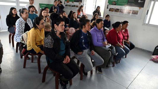 Se capacitó a la Asociación Dignidad y Vida Sana para realizar jabones a partir de aceite vegetal usado