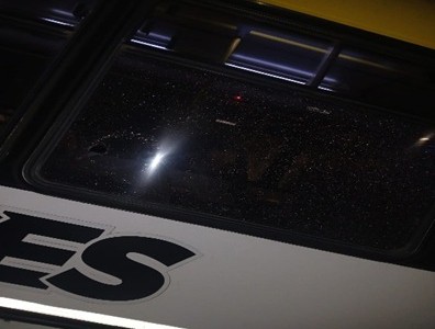 Dos colectivos fueron apedreados en la zona norte de la ciudad