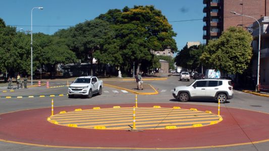 Parque del Sur: avanzan los trabajos de seguridad vial y reordenamiento vehicular