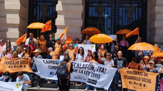 Si.Pr.Us. lleva adelante una medida de protesta a nivel provincial