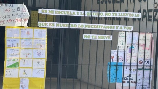 Alumnos piden que dejen en paz a la escuela N° 38 "Brigadier López"