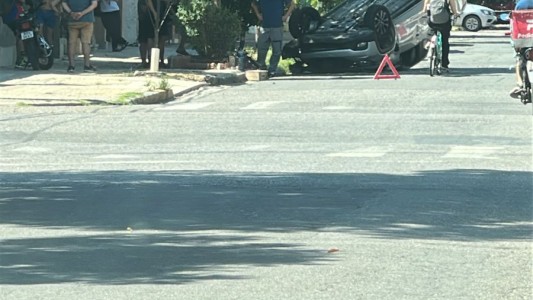 Impactante vuelco en horas de la siesta en barrio Candioti