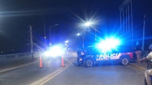 Un operativo policial llevó a que el Puente Carretero estuviera cortado casi nueve horas