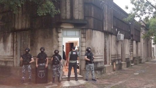 Realizaron allanamientos en Esperanza y Helvecia por microtráfico