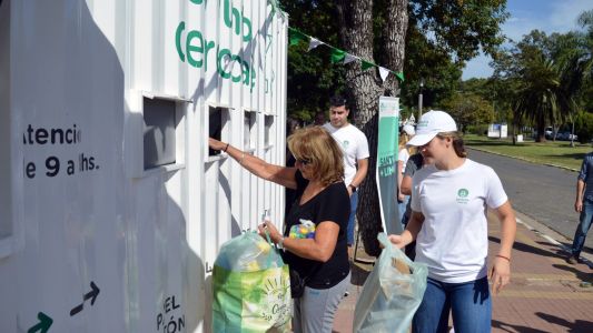 Se lanzó “Amigos del EcoPunto”: reciclaje con premios para vecinos