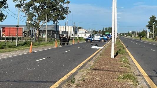 Fatal accidente en la Autovía N° 19: falleció un motociclista