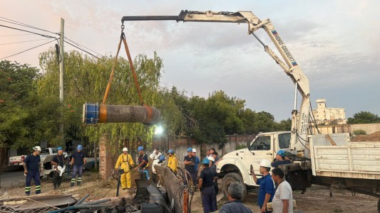 Aguas Santafesinas terminó el trabajo y se recupera el servicio en la ciudad