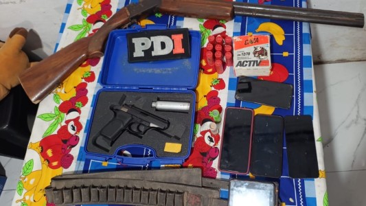 Detuvieron a un hombre por tenencia indebida de armas de fuego