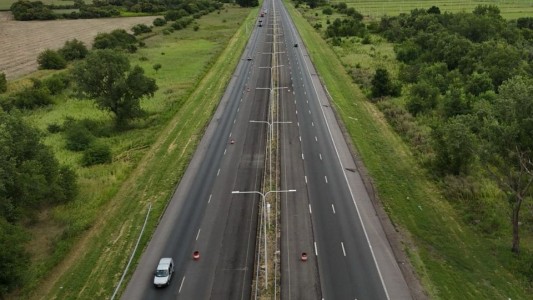La obra del tercer carril de la Autopista Rosario–Santa Fe ya alcanzó el 85 % de avance