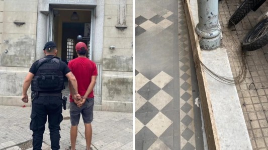 Detuvieron a un hombre por robar materiales de una obra pública en Santa Fe