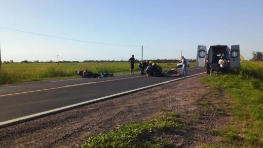 Accidente fatal en la ruta 10 entre Nuevo Torino y Pilar: murió un motociclista