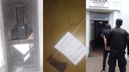 Detienen a un hombre armado con un hacha tras amenazas, persecución y violación de domicilio