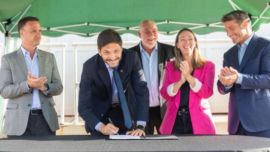 “En dos años terminamos e inauguramos 24 escuelas en la provincia de Santa Fe”