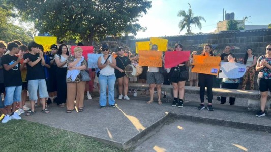 Marcha: Santo Tomé reclamó justicia por Jeremías Monzón