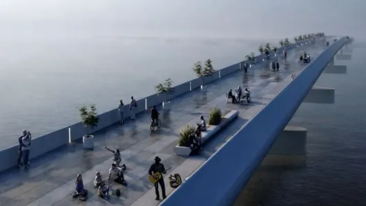 Provincia analiza licitar este año el nuevo puente sobre la Laguna Setúbal