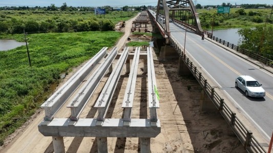 Puente Carretero: la obra ya alcanzó el 30% de avance