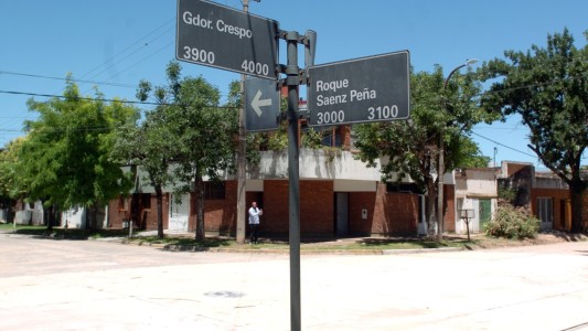 Se reestableció el tránsito en la intersección de Roque Sáenz Peña y Crespo