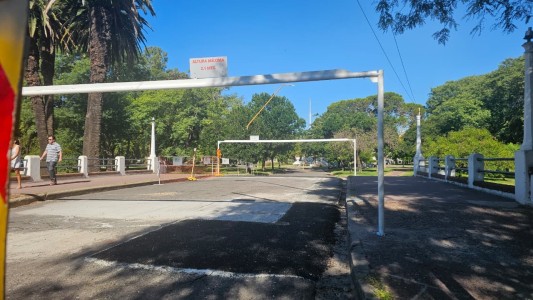 El conductor que chocó la valla del Parque Juan de Garay será sancionado