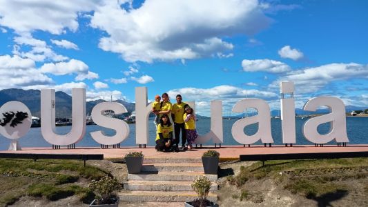 Una familia de San Javier realiza una travesía solidaria hasta Ushuaia