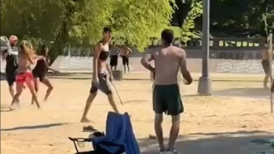 Pánico en el balneario Municipal de Paraná por un violento ataque con arma blanca