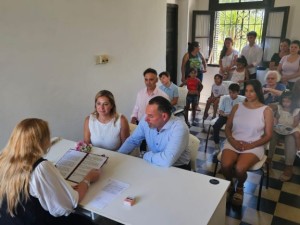 Para ellos no hay mala suerte: se casaron este martes 13 en Santa Fe