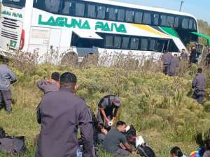 Fuerte accidente en la autopista Rosario - Santa Fe