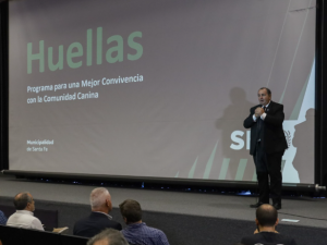 Lanzaron “Huellas”, el programa para colocar chips de identificación a perros de gran porte